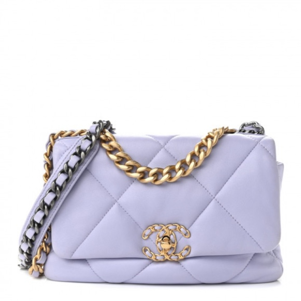 Chanel 19 purple